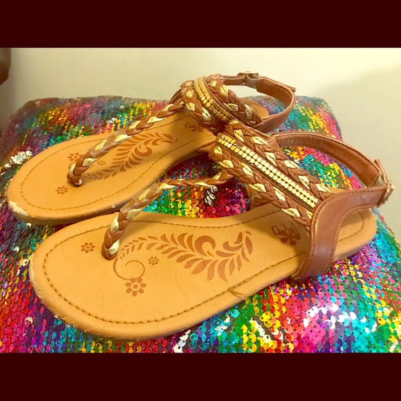 Other - ❇️ Gladiator Girls flat Sandals Size 3 Sold as is.